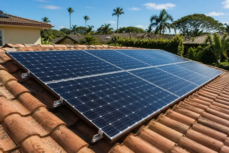 Installation de panneaux solaires à Excenevex